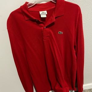Men’s Lacoste long sleeve shirt